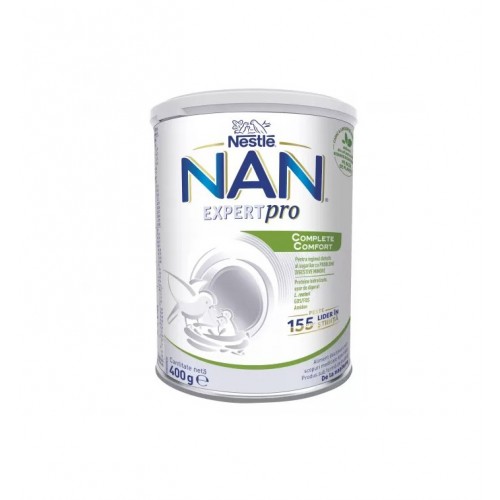 NESTLE NAN COMPLETE COMFORT / НЕСТЛЕ НАН АДАПТИРАНО МЛЯКО ЗА ДЕЦА С ХРАНОСМИЛАТЕЛНИ ПРОБЛЕМИ 400ГР NESTLE NAN COMPLETE COMFORT / НЕСТЛЕ НАН АДАПТИРАНО МЛЯКО ЗА ДЕЦА С ХРАНОСМИЛАТЕЛНИ ПРОБЛЕМИ 400ГР
