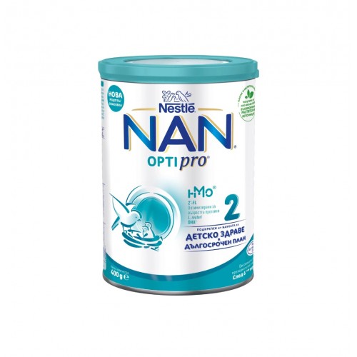 NESTLE NAN 2 OPTIPRO / НЕСТЛЕ НАН 2 ОПТИПРО МЛЯКО ЗА КЪРМАЧЕТА 400ГР NESTLE NAN 2 OPTIPRO / НЕСТЛЕ НАН 2 ОПТИПРО МЛЯКО ЗА КЪРМАЧЕТА 400ГР