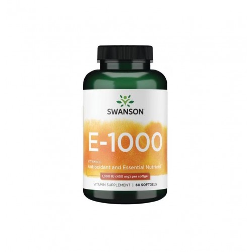 SWANSON E-1000 / СУОНСЪН Е-1000 СОФТ ГЕЛ КАПС. X60