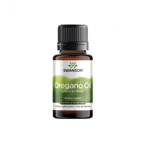 SWANSON OIL OF OREGANO LIQUID EXTRACT / СУОНСЪН ТЕЧЕН ЕКСТРАКТ ОТ МАСЛО ОТ РИГАН 29.6МЛ
