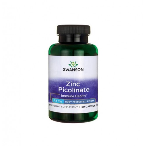 SWANSON ZINC PICOLINATE BODY PREF. FORM / СУОНСЪН ЦИНКОВ ПИКОЛИНАТ – ПРЕДПОЧИТАНА ФОРМА ЗА ТЯЛОТО КАПС. X60 SWANSON ZINC PICOLINATE BODY PREF. FORM / СУОНСЪН ЦИНКОВ ПИКОЛИНАТ – ПРЕДПОЧИТАНА ФОРМА ЗА ТЯЛОТО КАПС. X60