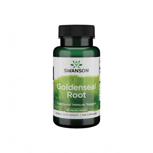 SWANSON GOLDENSEAL ROOT / СУОНСЪН ХИДРАСТИС КАНАДЕНСИС - ЗЛАТЕН КОРЕН КАПС. X100