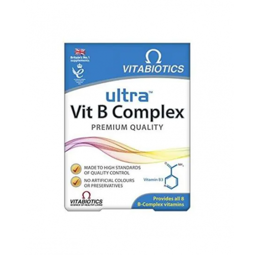 VITABIOTICS ВИТАБИОТИКС УЛТРА ВИТАМИН В КОМПЛЕКС ТАБЛ. Х 60 VITABIOTICS ВИТАБИОТИКС УЛТРА ВИТАМИН В КОМПЛЕКС ТАБЛ. Х 60