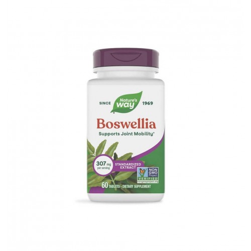 NATURE'S WAY PREMIUM EXTRACT BOSWELLIA / БОСВЕЛИЯ ПРЕМИУМ ЕКСТРАКТ 307МГ ТАБЛ. Х60 NATURE'S WAY PREMIUM EXTRACT BOSWELLIA / БОСВЕЛИЯ ПРЕМИУМ ЕКСТРАКТ 307МГ ТАБЛ. Х60