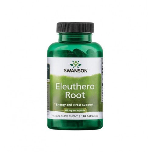 SWANSON ELEUTHERO ROOT / СУОНСЪН ЕЛЕУТЕРО KОРЕН - СИБИРСКИ ЖЕНШЕН КАПС. X120