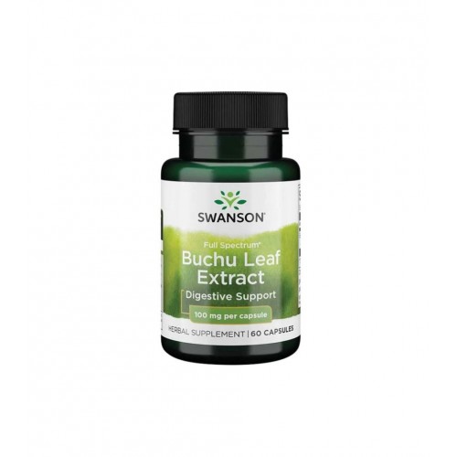 SWANSON FULL SPECTRUM BUCHU LEAF EXTRACT 4:1 / СУОНСЪН ШИРОКОСПЕКТЪРЕН ЕКСТРАКТ ОТ БУЧУ ЛИСТ 4:1 КАПС. X60