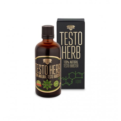 CVETITA HERBAL TESTO HERB / ТЕСТО ХЕРБ ЕКСТРАКТ ОТ СМИНДУХ 100МЛ