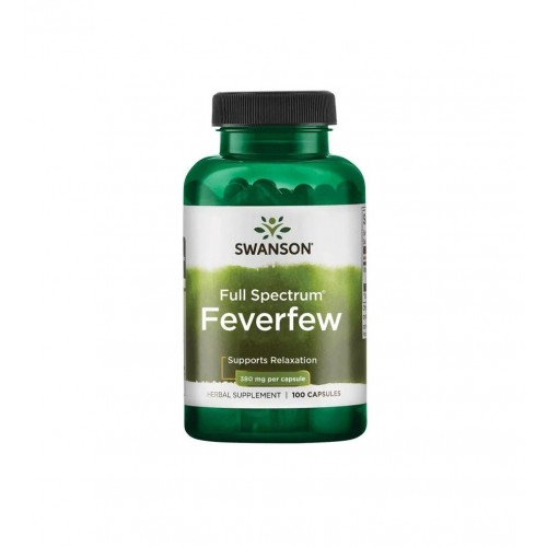 SWANSON FEVERFEW / СУОНСЪН ВРАТИГА КАПС. X100