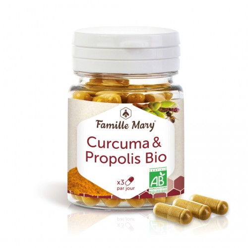 FAMILLE MARY / КУРКУМА + БИО ПРОПОЛИС КАПС. Х60 FAMILLE MARY / КУРКУМА + БИО ПРОПОЛИС КАПС. Х60