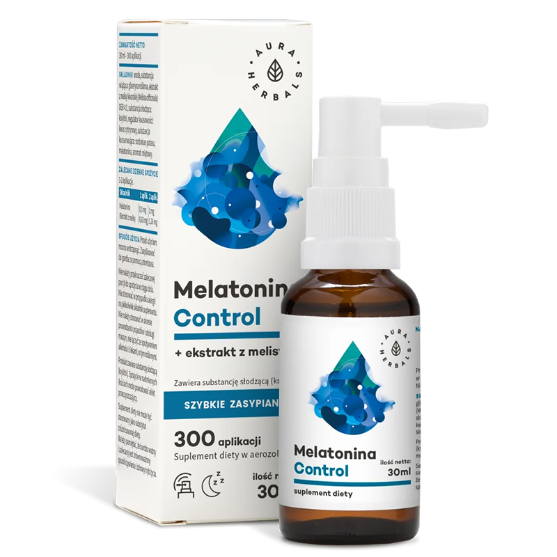 AURA HERBALS / MELATONINA CONTROL / МЕЛАТОНИН + МАТОЧИНА, ОРАЛЕН СПРЕЙ 30МЛ AURA HERBALS / MELATONINA CONTROL / МЕЛАТОНИН + МАТОЧИНА, ОРАЛЕН СПРЕЙ 30МЛ