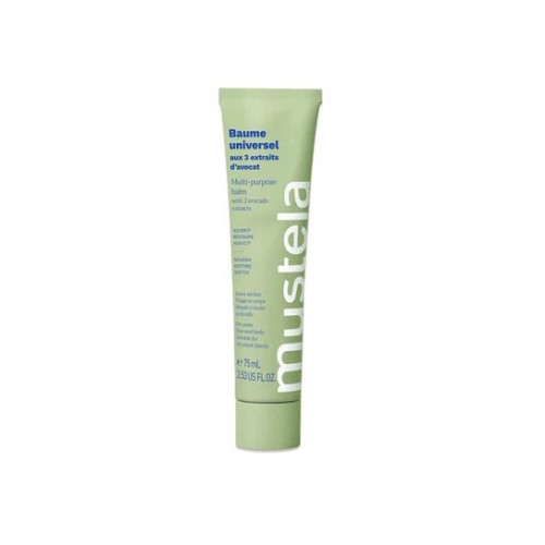MUSTELA MULTI-PURPOSE BALM WITH 3 AVOCADO EXTRACTS ORGANIC / МУСТЕЛА ОРГАНИК МУЛТИФУНКЦИОНАЛЕН БАЛСАМ С АВОКАДО 75МЛ