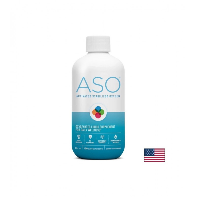 OXIGENESIS-USA ASO ACTIVATED STABILIZED OXYGEN / ОБОГАТЕНА С КИСЛОРОД ВОДА ASO® 236 МЛ OXIGENESIS-USA ASO ACTIVATED STABILIZED OXYGEN / ОБОГАТЕНА С КИСЛОРОД ВОДА ASO® 236 МЛ