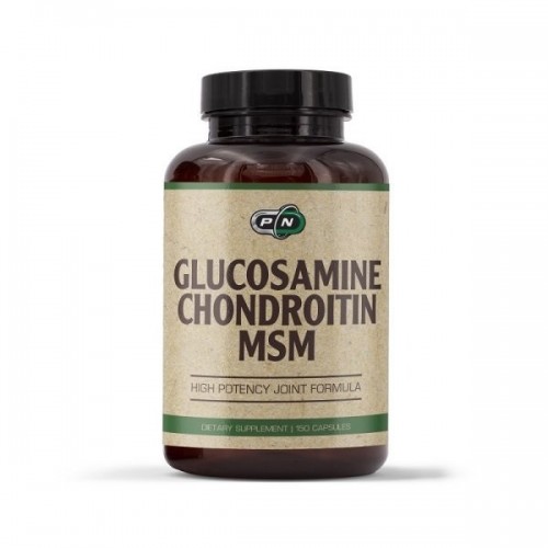 HEALTH STORE / РURE NUTRITION GLUCOSAMINE CHONDROITIN MSM КАПС. X150 HEALTH STORE / РURE NUTRITION GLUCOSAMINE CHONDROITIN MSM КАПС. X150