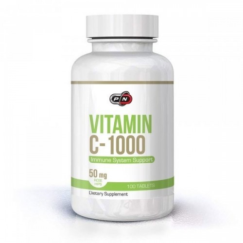 HEALTH STORE / РURE NUTRITION VITAMIN C-1000 + ROSE HIPS ТАБЛ. X100 HEALTH STORE / РURE NUTRITION VITAMIN C-1000 + ROSE HIPS ТАБЛ. X100
