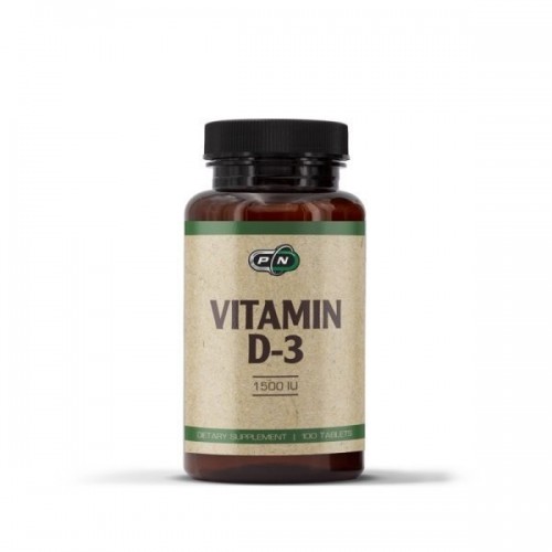 HEALTH STORE / РURE NUTRITION VITAMIN D-3 1500 IU ТАБЛ. X100 HEALTH STORE / РURE NUTRITION VITAMIN D-3 1500 IU ТАБЛ. X100