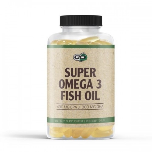 HEALTH STORE / РURE NUTRITION SUPER OMEGA 3 FISH OIL 1200МГ 400 EPA / 300 DHA КАПС. X200 HEALTH STORE / РURE NUTRITION SUPER OMEGA 3 FISH OIL 1200МГ 400 EPA / 300 DHA КАПС. X200