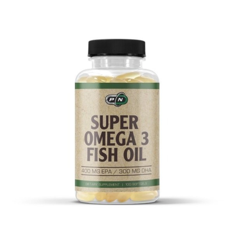 HEALTH STORE / РURE NUTRITION SUPER OMEGA 3 FISH OIL 1200МГ 400 EPA / 300 DHA КАПС. X100