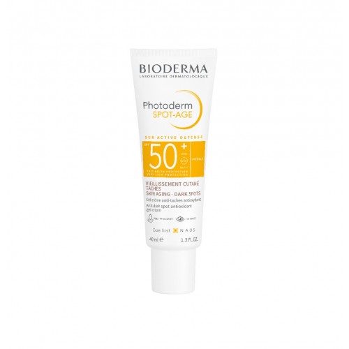 BIODERMA PHOTODERM SPOT-AGE ANTI-SPOTS ANTIOXIDANT GEL-CREAM SPF 50+ / БИОДЕРМА ФОТОДЕРМ СПОТ-ЕЙДЖ СЛЪНЦЕЗАЩИТЕН КРЕМ SPF 50+ 40МЛ