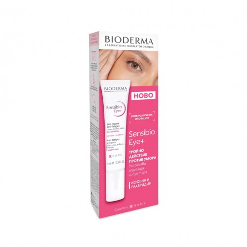 BIODERMA SENSIBIO EYE+ CREAM / БИОДЕРМА СЕНСИБИО АЙ+ КРЕМ ЗА ОКОЛООЧЕН КОНТУР 15МЛ BIODERMA SENSIBIO EYE+ CREAM / БИОДЕРМА СЕНСИБИО АЙ+ КРЕМ ЗА ОКОЛООЧЕН КОНТУР 15МЛ