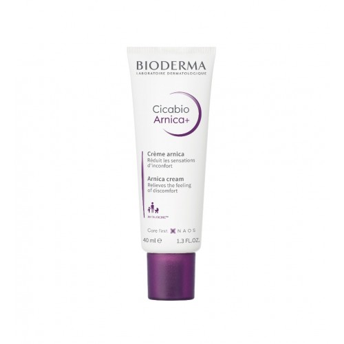 BIODERMA CICABIO ARNICA+ SOS CARE QUICKLY REDUCES AND SOOTHES SKIN DAMAGE / БИОДЕРМА ЦИКАБИО АРНИКА+ КРЕМ ПРИ КОЖНИ УВРЕЖДАНИЯ 40МЛ