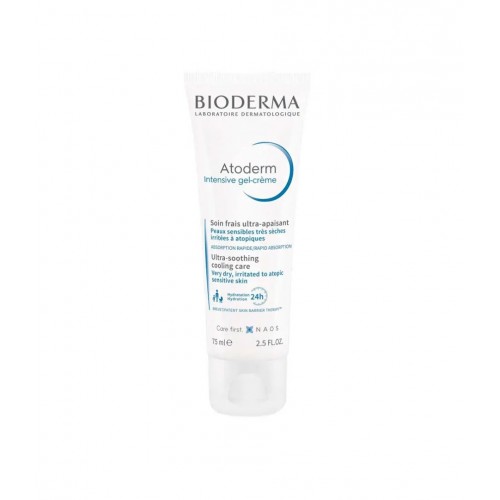 BIODERMA ATODERM INTENSIVE ULTRA-SOOTHING COOLING CARE / БИОДЕРМА АТОДЕРМ ИНТЕНЗИВ ГЕЛ-КРЕМ 75МЛ