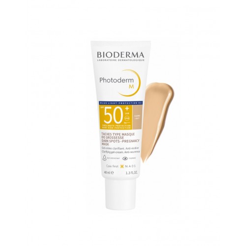 BIODERMA PHOTODERM M SPF50+ LIGHT / БИОДЕРМА ФОТОДЕРМ М СЛЪНЦЕЗАЩИТЕН ГЕЛ-КРЕМ SPF50+ СВЕТЪЛ 40МЛ BIODERMA PHOTODERM M SPF50+ LIGHT / БИОДЕРМА ФОТОДЕРМ М СЛЪНЦЕЗАЩИТЕН ГЕЛ-КРЕМ SPF50+ СВЕТЪЛ 40МЛ