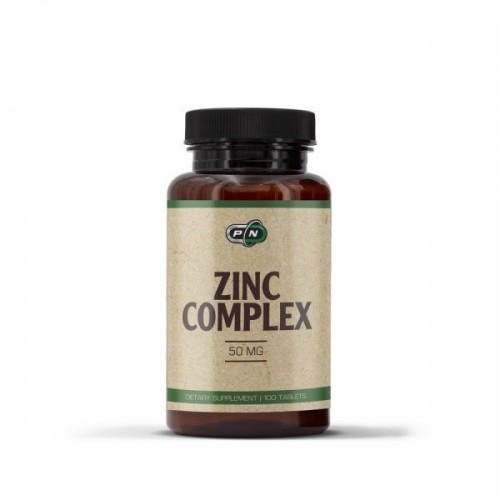 HEALTH STORE / РURE NUTRITION ZINC COMPLEX 50МГ ТАБЛ. X100 HEALTH STORE / РURE NUTRITION ZINC COMPLEX 50МГ ТАБЛ. X100
