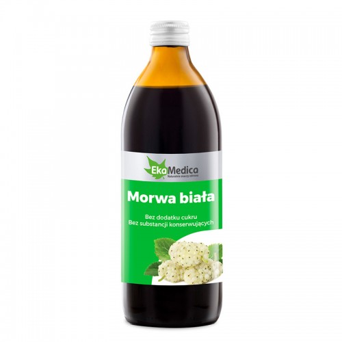 EKAMEDICA MORWA BIALA / СОК ОТ БЯЛА ЧЕРНИЦА - ДИАБЕТ И КРЪВНА ЗАХАР 500МЛ EKAMEDICA MORWA BIALA / СОК ОТ БЯЛА ЧЕРНИЦА - ДИАБЕТ И КРЪВНА ЗАХАР 500МЛ