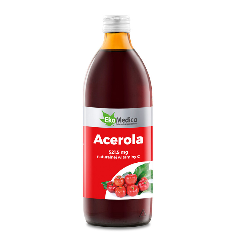EKAMEDICA ACEROLA / АЦЕРОЛА (НАТУРАЛЕН ВИТАМИН C) 500МЛ EKAMEDICA ACEROLA / АЦЕРОЛА (НАТУРАЛЕН ВИТАМИН C) 500МЛ