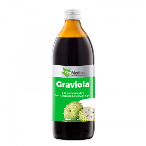 EKAMEDICA GRAVIOLA / СОК ОТ ГРАВИОЛА ЗА ТОНУС И СИЛЕН ИМУНИТЕТ 500MЛ EKAMEDICA GRAVIOLA / СОК ОТ ГРАВИОЛА ЗА ТОНУС И СИЛЕН ИМУНИТЕТ 500MЛ
