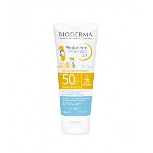 BIODERMA PHOTODERM PEDIATRICS MILK SPF50+ DELICATE SKIN / БИОДЕРМА ФОТОДЕРМ ПЕДИАТРИКС СЛЪНЦЕЗАЩИТНО МЛЯКО SPF50+ 100МЛ BIODERMA PHOTODERM PEDIATRICS MILK SPF50+ DELICATE SKIN / БИОДЕРМА ФОТОДЕРМ ПЕДИАТРИКС СЛЪНЦЕЗАЩИТНО МЛЯКО SPF50+ 100МЛ