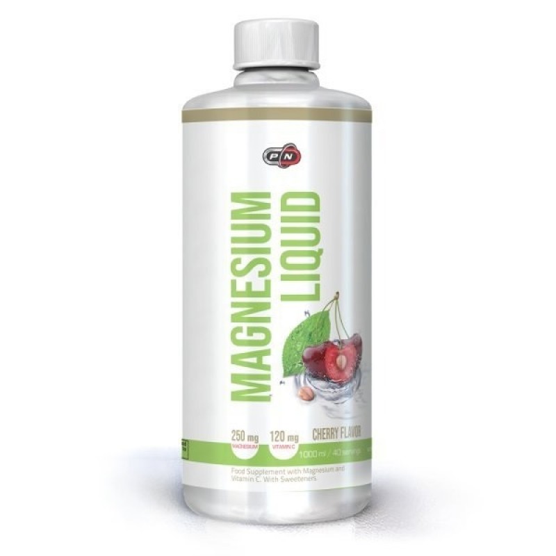 HEALTH STORE / РURE NUTRITION MAGNESIUM LIQUID + VIT C CHERRY 1000МЛ