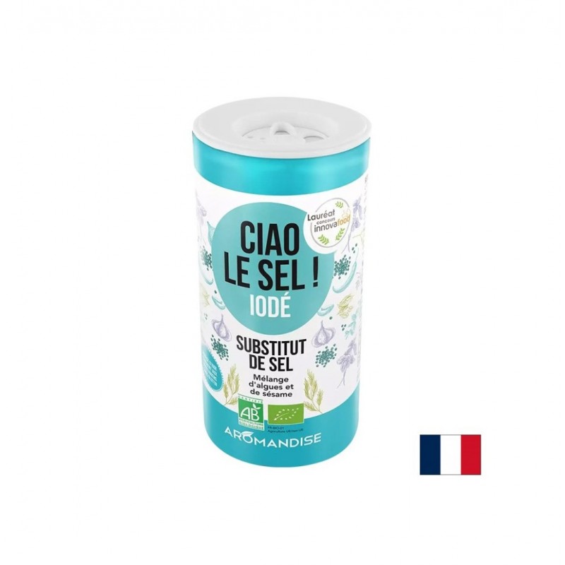 AROMANDISE CIAO LE SEL IODÉ / АРОМАНДИСЕ АЛТЕРНАТИВЕН ЗАМЕСТИТЕЛ НА ОБИКНОВЕНАТА СОЛ (С ЙОД) 70 ГР AROMANDISE CIAO LE SEL IODÉ / АРОМАНДИСЕ АЛТЕРНАТИВЕН ЗАМЕСТИТЕЛ НА ОБИКНОВЕНАТА СОЛ (С ЙОД) 70 ГР