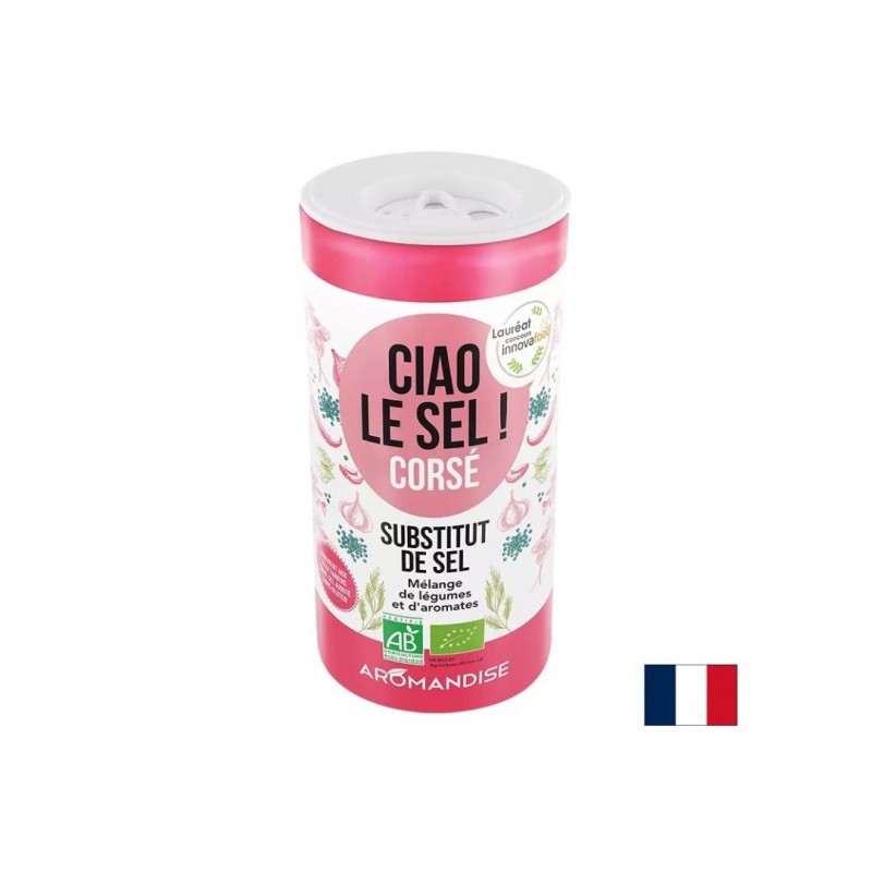 AROMANDISE CIAO LE SEL CORSÉ / АРОМАНДИСЕ АЛТЕРНАТИВЕН ЗАМЕСТИТЕЛ НА ОБИКНОВЕНАТА СОЛ (С НАСИТЕН ВКУС) 70 ГР