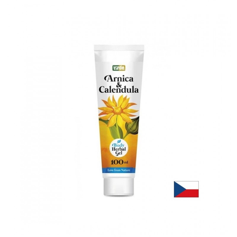 VIRDE ARNICA AND CALENDULA BODY HERBAL GEL / АРНИКА И НЕВЕН – БИЛКОВ ГЕЛ ПРИ НАТЪРТВАНИЯ И КОЖНИ РАЗДРАЗНЕНИЯ 100 МЛ