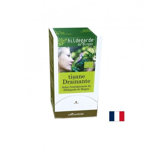 AROMANDISE TISANE DRAINANTE HILDEGARDE / АРОМАНДИСЕ БИЛКОВ ДИУРЕТИЧЕН ЧАЙ ХИЛДЕГАРДЕ  ФИЛТЪРНИ ПАКЕТЧЕТА X 18