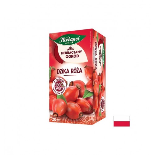 HERBAPOL ROSEHIP / ЧАЙ ОТ ШИПКА ФИЛТЪРНИ ПАКЕТЧЕТА X 20