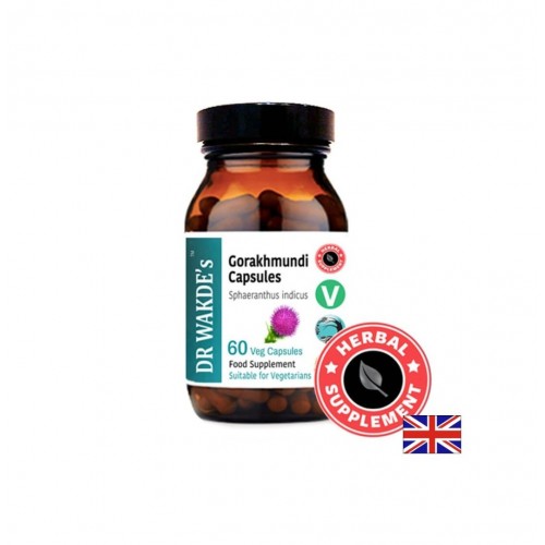 DR. WAKDE'S GORAKHMUNDI / ГОРАКХМУНДИ ОТПУСКА НЕРВИТЕ И НОРМАЛИЗИРА СЪНЯ КАПС. X 60 DR. WAKDE'S GORAKHMUNDI / ГОРАКХМУНДИ ОТПУСКА НЕРВИТЕ И НОРМАЛИЗИРА СЪНЯ КАПС. X 60