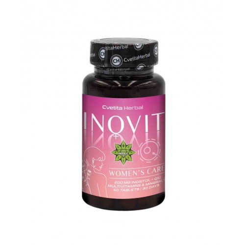 CVETITA HERBAL INOVIT 365 / ИНОВИТ 365 - ВИТАМИНИ И МИНЕРАЛИ ЗА ЖЕНИ Q10 ТАБЛ. X60