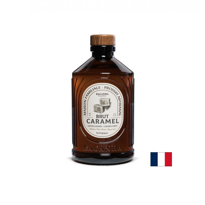 BACANHA BRUT CARAMEL / КАРАМЕЛЕН СИРОП ФРЕНСКИ СИРОП ЗА КАФЕ, ФРАПЕ И ДЕСЕРТИ 400 МЛ