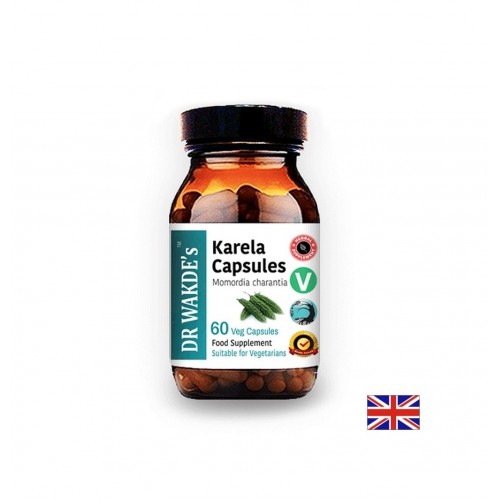 DR. WAKDE'S KARELA / КАРЕЛА (ГОРЧИВ ПЪПЕШ) ПРИ МЕТАБОЛИТНИ ПРОБЛЕМИ, ДИАБЕТ И ЗАТЛЪСТЯВАНЕ КАПС. X 60