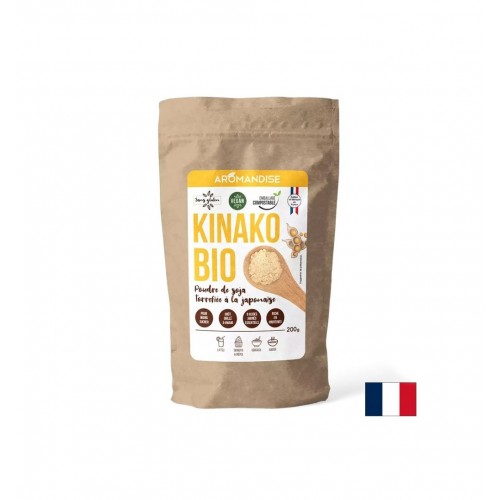 AROMANDISE POUDRE DE SOJA TORRÉFIÉ KINAKO / АРОМАНДИСЕ ПЕЧЕНА СОЯ НА КИНАКО НА ПРАХ 200 ГР