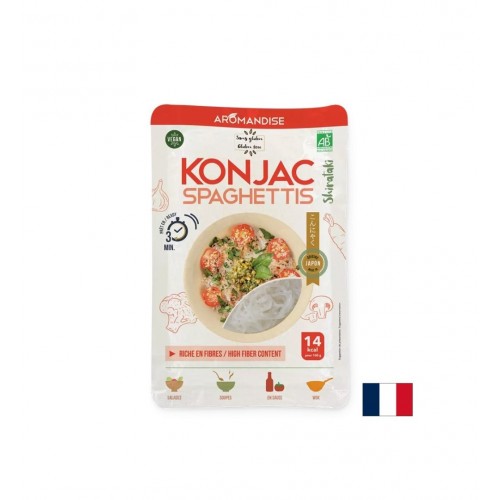AROMANDISE SPAGHETTIS DE KONJAC / АРОМАНДИСЕ СПАГЕТИ КОНДЖАК С ОРИЗ 150 ГР