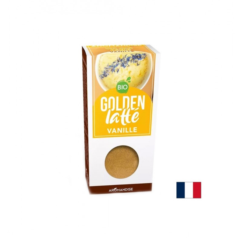 AROMANDISE GOLDEN LATTÉ CURCUMA VANILLE / АРОМАНДИСЕ ЗЛАТНО ЛАТЕ КУРКУМА И ВАНИЛИЯ 60 ГР AROMANDISE GOLDEN LATTÉ CURCUMA VANILLE / АРОМАНДИСЕ ЗЛАТНО ЛАТЕ КУРКУМА И ВАНИЛИЯ 60 ГР