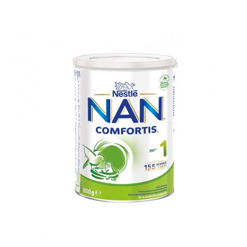 NESTLE NAN 1 COMFORTIS / НЕСТЛЕ НАН 1 КОМФОРТИС АДАПТИРАНО МЛЯКО 800ГР NESTLE NAN 1 COMFORTIS / НЕСТЛЕ НАН 1 КОМФОРТИС АДАПТИРАНО МЛЯКО 800ГР