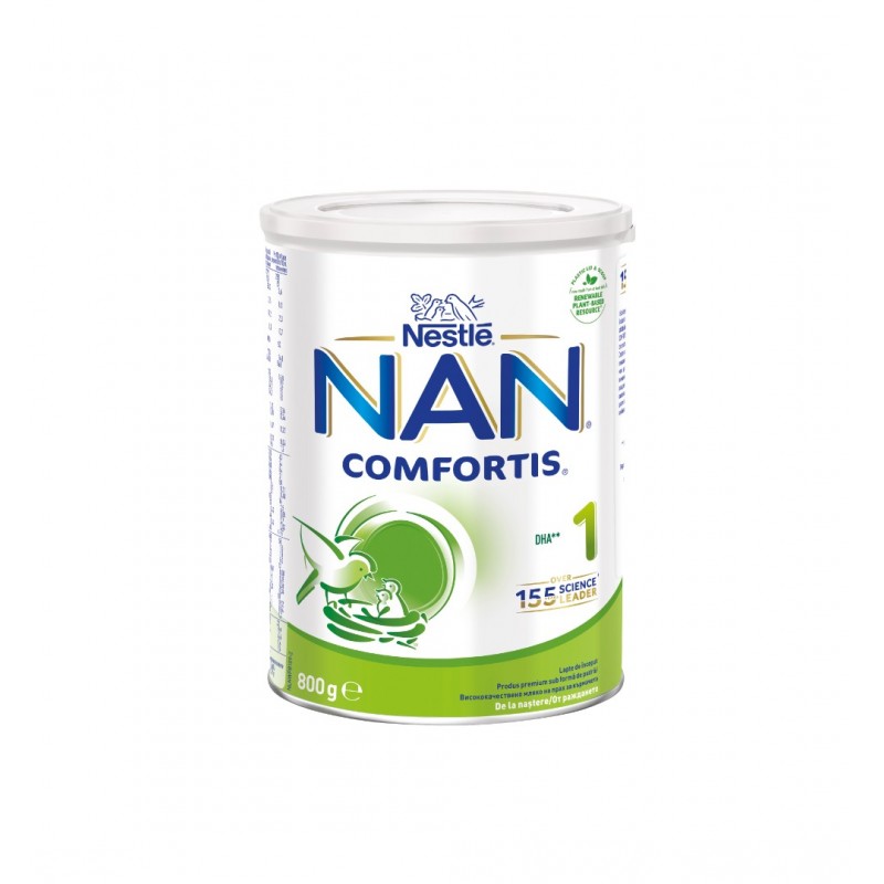 NESTLE NAN 1 COMFORTIS / НЕСТЛЕ НАН 1 КОМФОРТИС АДАПТИРАНО МЛЯКО 800ГР NESTLE NAN 1 COMFORTIS / НЕСТЛЕ НАН 1 КОМФОРТИС АДАПТИРАНО МЛЯКО 800ГР