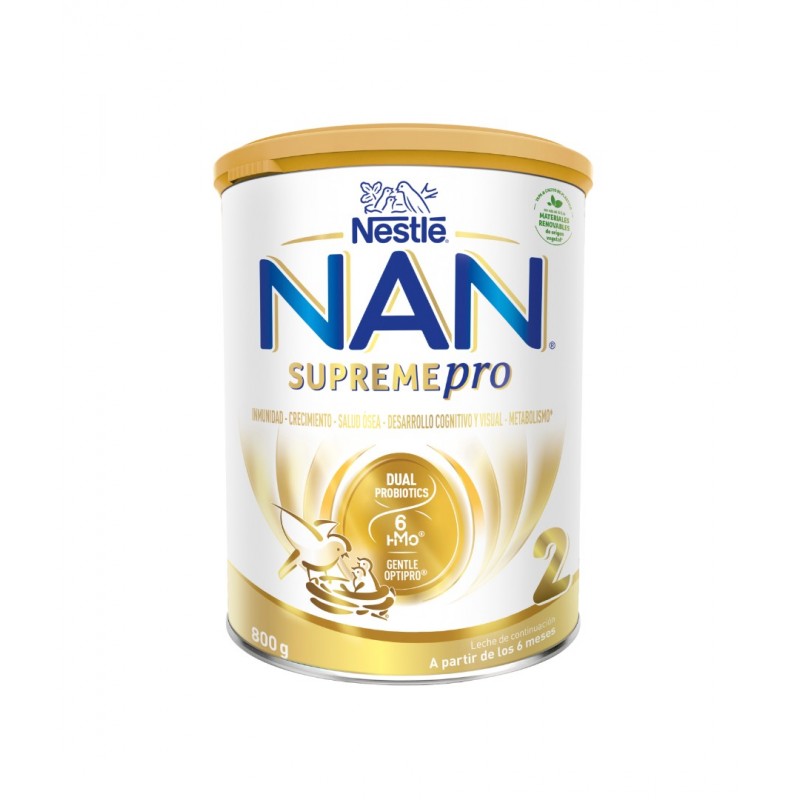 NESTLE NAN SUPREME PRO 2 / НЕСТЛЕ СЮПРИЙМ ПРО 2 АДАПТИРАНО МЛЯКО 800ГР