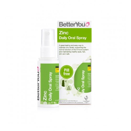 BETTER YOU ZINC 10MG DAILY ORAL SPRAY / БЕТЪР Ю ЦИНК 10МГ ОРАЛЕН СПРЕЙ 50МЛ