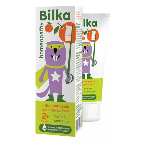 BILKA HOMEOPATHY / ORGANIC 2+ / ДЕТСКА КРЕМ - ПАСТА ЗА ЗЪБИ 50МЛ