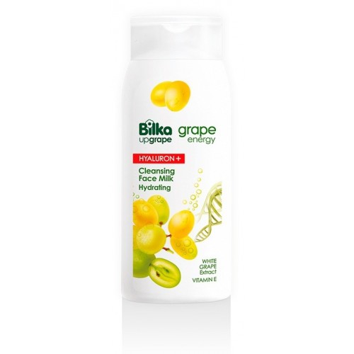 BILKA COLLECTION / GRAPE ENERGY HYALURON+ / ПОЧИСТВАЩО МЛЯКО ЗА ЛИЦЕ 200МЛ